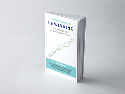 The cover of Dr. Jesse Jutkowtiz's publication Everybody’s Guide to Unwinding: Your Path to Recovery